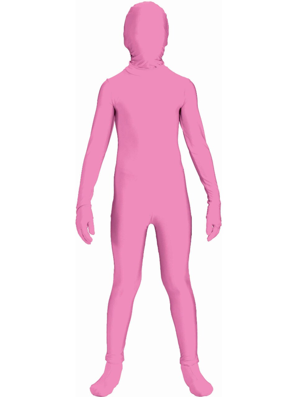 Childs Pink Full Body Jumpsuit I&#x27;m Invisible Disappearing Man Costume